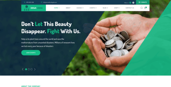 FSE Social NGO Pro (Creta Themes)