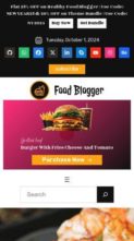 Healthy Food Blogger Pro (screenshot mobile)