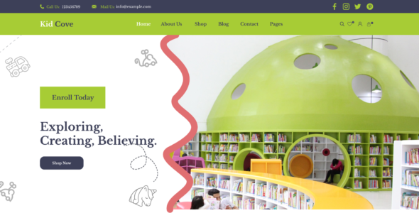 Kindergarten Preschool Pro (Creta Themes)