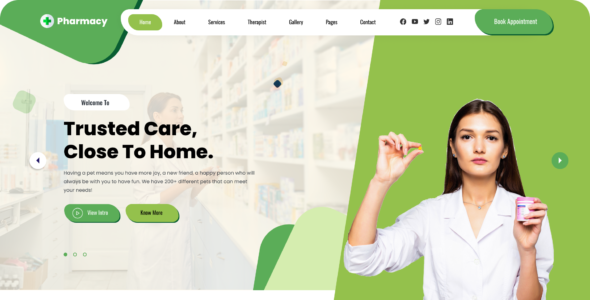 Medical Pharmacy Pro (Creta Themes)