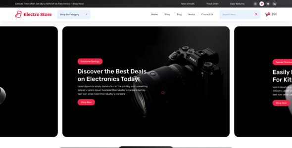 Online Electro Store Pro (Creta Themes)