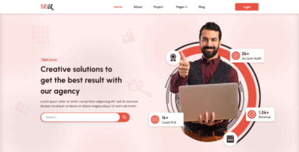 SEO Marketing Agency Pro (Creta Themes)