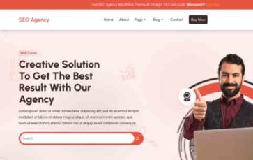 SEO Marketing Agency Pro (screenshot desktop)