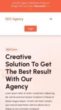 SEO Marketing Agency Pro (screenshot mobile)