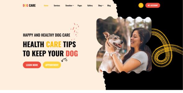 Veterinary Dogcare Pro (Creta Themes)