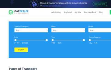 Car Dealer (Crocoblock) (screenshot desktop)