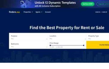 Findero (screenshot desktop)
