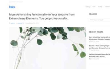 Kava (screenshot desktop)