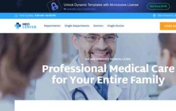 Medcenter (screenshot desktop)