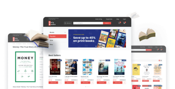 Only Books (Crocoblock)