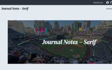 Journal Notes (screenshot desktop)