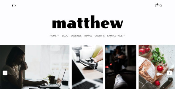 Matthew Magazine Blog Pro (CRThemes)