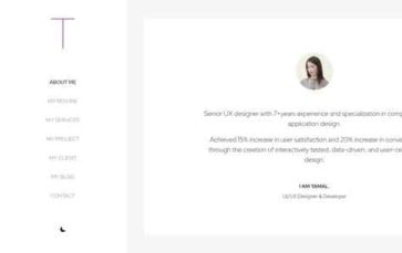 Tamal Portfolio Pro (screenshot desktop)