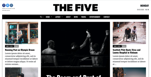 Tenzin News Magazine Pro (CRThemes)