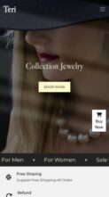 Teri Shop Ecommerce Pro (screenshot mobile)