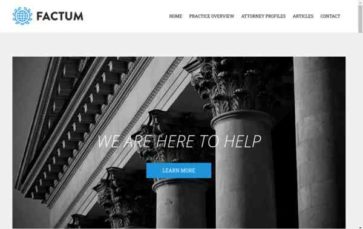 Factum (screenshot desktop)