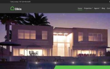 Oikia (screenshot desktop)