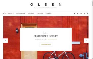 Olsen Light (screenshot desktop)