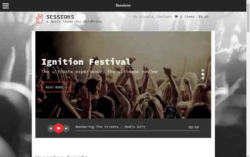 Sessions (screenshot desktop)