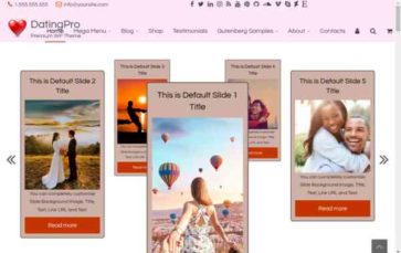 DatingPro (screenshot desktop)