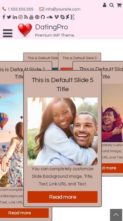 DatingPro (screenshot mobile)