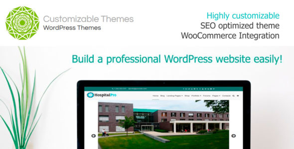 HospitalPro (Customizable Themes)