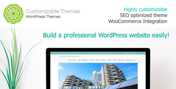 ModernArchitecturePro (Customizable Themes)