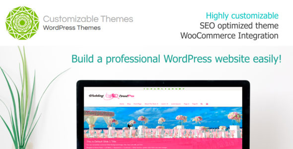 WeddingEventPro (Customizable Themes)