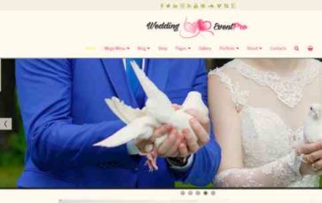 WeddingEventPro (screenshot desktop)