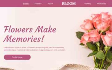 Bloom (CyberChimps) (screenshot desktop)