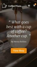 Screenshot Mobile Coffee Plaza (screenshot mobile)