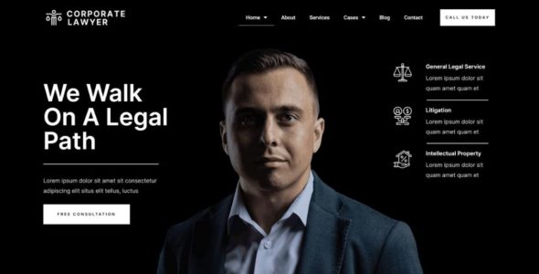 Corporate Lawyer Pro (CyberChimps)