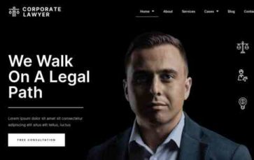 Corporate Lawyer Pro (screenshot desktop)