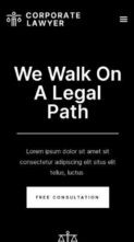Corporate Lawyer Pro (screenshot mobile)