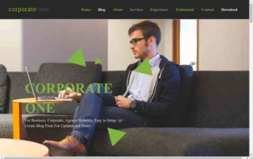 Corporate One (screenshot desktop)