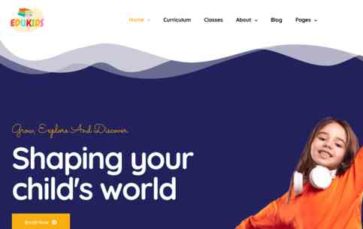 Edukids (screenshot desktop)