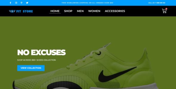 Fitness Store (CyberChimps)