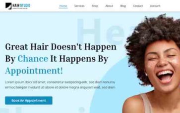 Hair Studio (screenshot desktop)