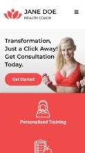 Health Coach (screenshot mobile)