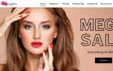 Makeup Pro (CyberChimps) (screenshot desktop)