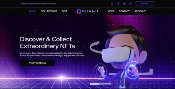 Meta NFT (CyberChimps)