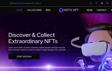 Meta NFT (screenshot desktop)