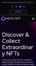 Meta NFT (screenshot mobile)
