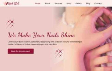 Nail Club (screenshot desktop)