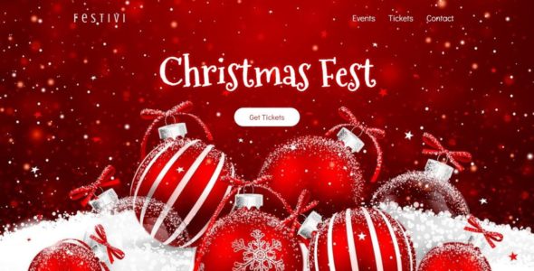 One Page Christmas (CyberChimps)