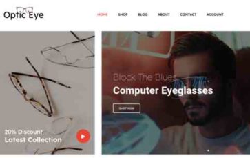 Optical Store (screenshot desktop)
