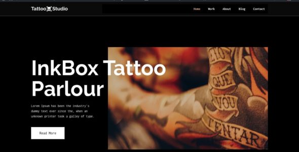 Tattoo Studio (CyberChimps)