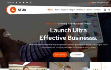 Atua Pro (screenshot desktop)