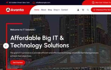 Avanta (screenshot desktop)