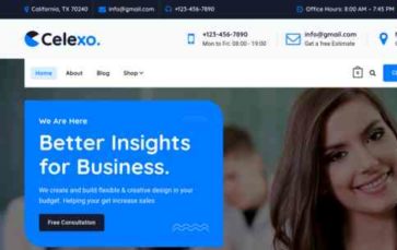 Celexo (screenshot desktop)